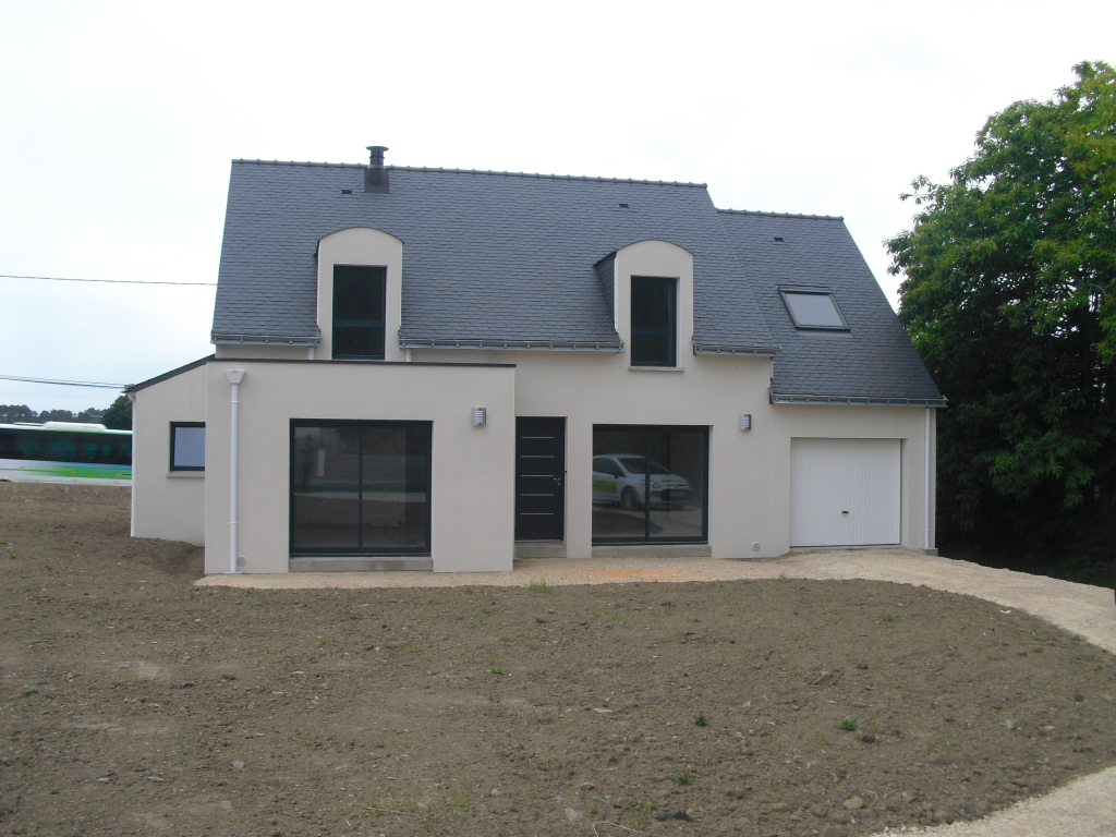 Maison construite à Pluherlin