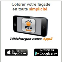 Appli mobile PRB pour l'aide au choix de la couleur d'enduit