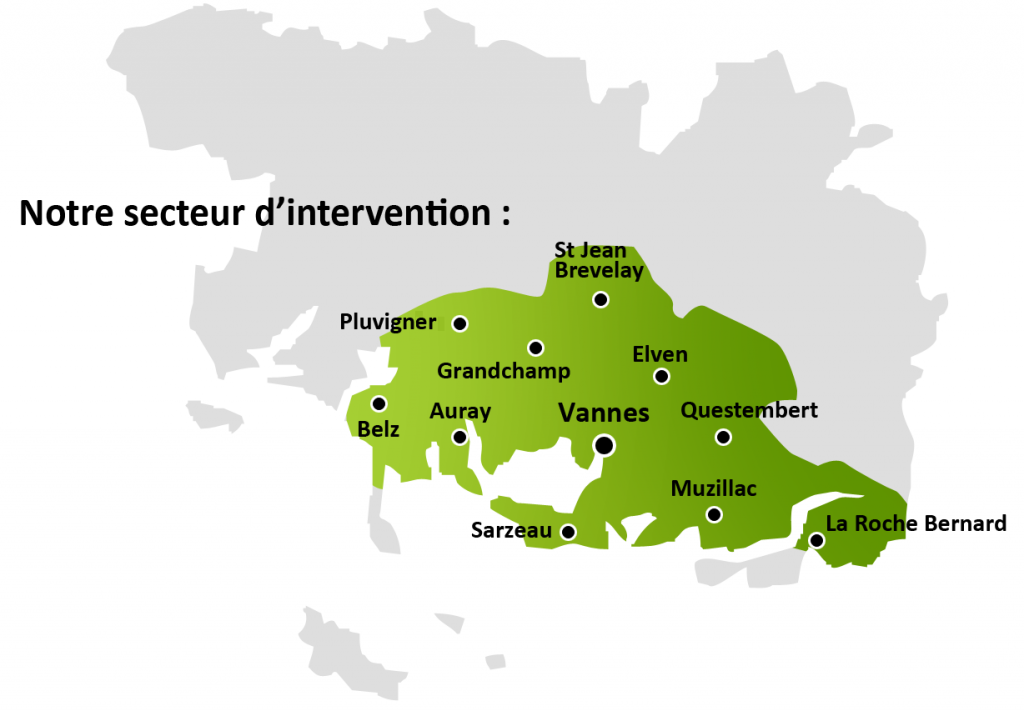 carte morbihan