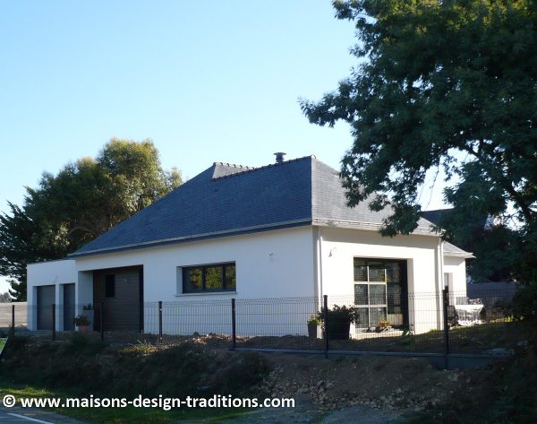 Maison construite sur un terrain à Sarzeau